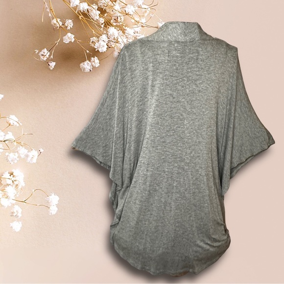 Worthington Women's Drape Neck‎ Butterfly Top Size L - Picture 2 of 6